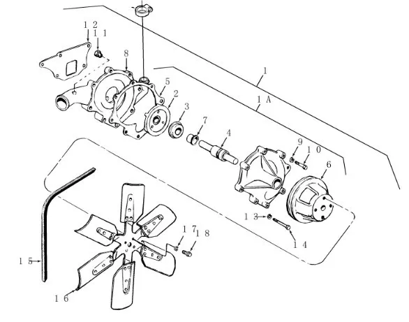 87800117 - насос водяной